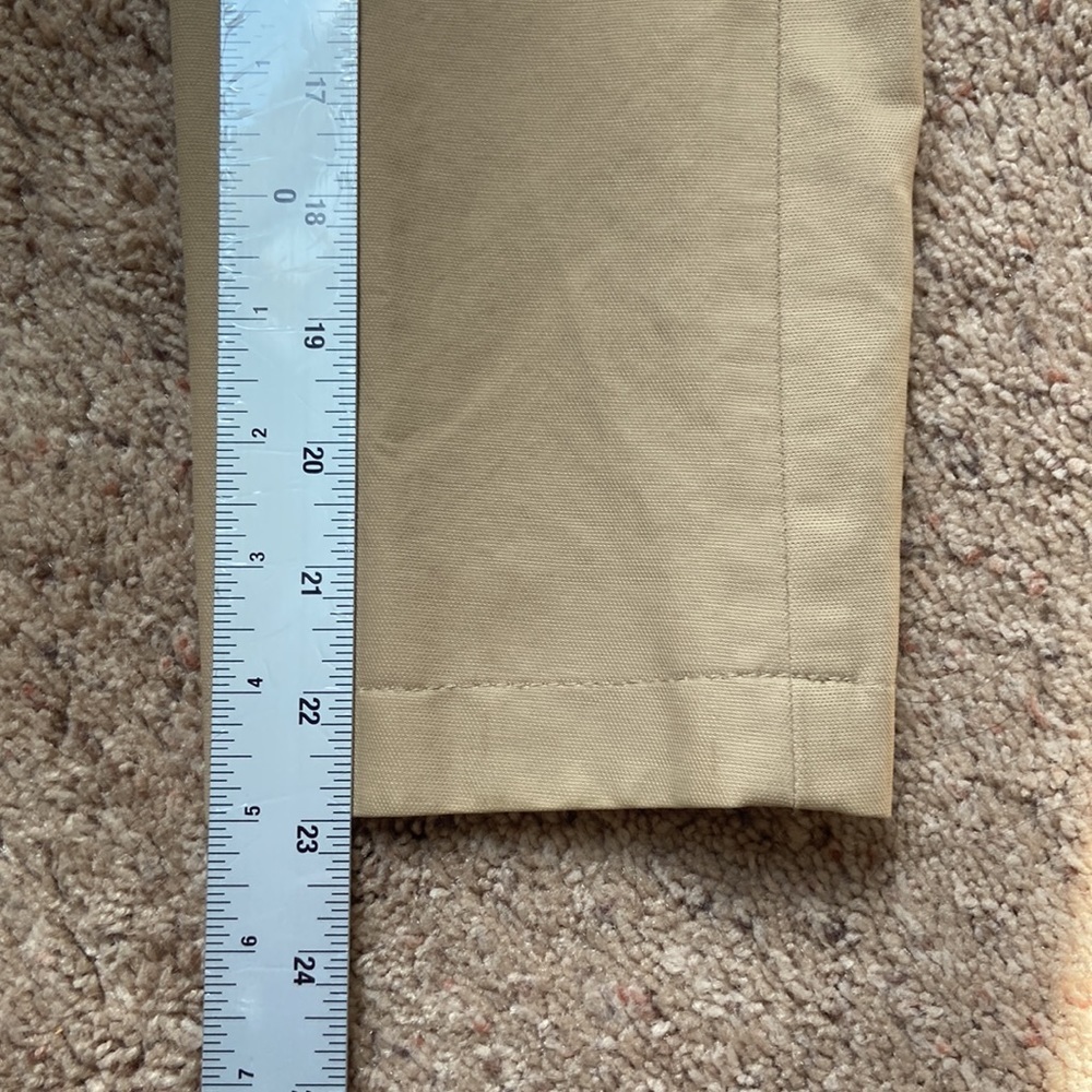 Ann Taylor Loft Women’s Trench Rain Coat Beige Size M Water resistant. Fall Coat - Picture 14 of 17